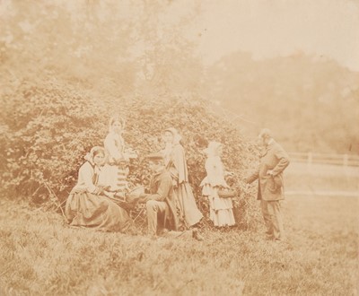 Lot 149 - Llewelyn (John Dillwyn, 1810-1882). ‘Blackberrying’, c. 1855, unmounted salted paper print