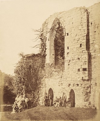 Lot 129 - Delamotte (Philip Henry, 1821-1889 & Cundall, Joseph, 1818-1895). Abbey Doorway, albumen print