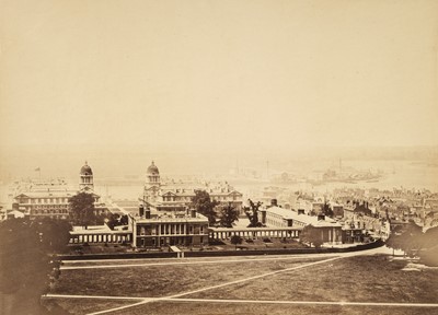Lot 165 - Fenton (Roger, 1819-1869, attributed to). Greenwich from Observatory Hill, c. 1865