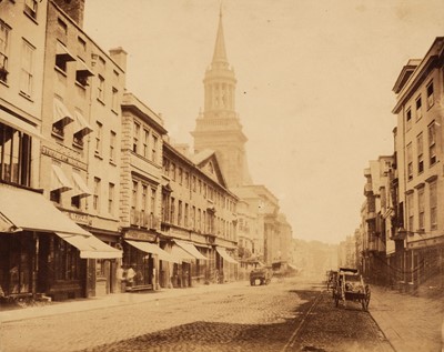 Lot 157 - Oxford. A group of three early views of Oxford, c. 1855-60, albumen prints