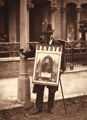 Lot 175 - Thomson (John, 1837-1921). ‘Halfpenny Ices’ and ‘The London Boardmen’, 1877, carbon prints