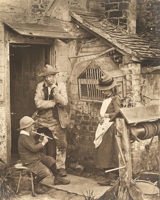 Lot 121 - Austin (J. E.). Two silver print enlargements from Victorian negatives, printed by J. E. Austin