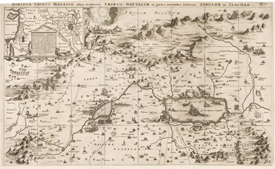 Lot 179 - Holy Land. Dapper (Olfert), Pars Maxima Tribus Juda..., circa 1678
