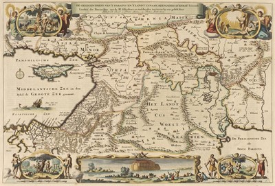 Lot 182 - Holy Land. Stoopendahl (Daniel), De Gelegentheyt van 't Paradys..., circa 1750