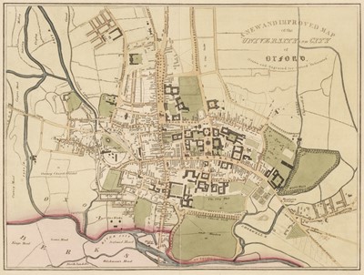 Lot 117 - Whessell (J. and Bartlett T. publishers). Oxford Delineated..., Oxford: 1831