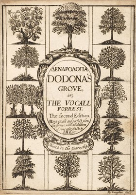 Lot 314 - Howell (James). Dendrologia [in Greek]. Dodona's Grove..., 1644