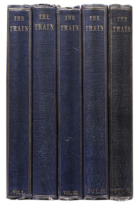 Lot 585 - Dodgson (Charles Lutwidge, 'Lewis Carroll'). The Train: A First-Class Magazine, 5 volumes, 1856-58