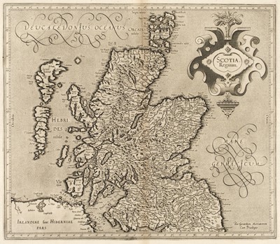 Lot 206 - Scotland. Mercator (Gerard), Scotia Regnum, circa 1600