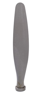 Lot 439 - Propeller. A De Havilland Dove single metal propeller blade