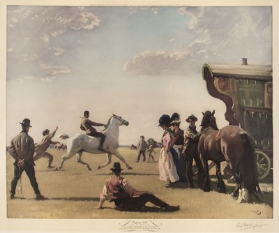 Lot 266 - Munnings (Alfred J., 1878-1959). Gypsy Life, 1853