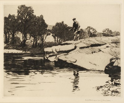 Lot 288 - Wilkinson (Norman, 1878-1971). Fishing Out the End