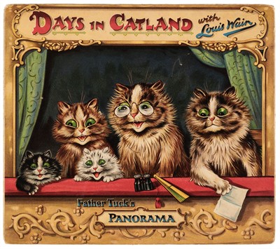 Lot 642 - Wain (Louis William, 1860-1939). Days in Catland. Father Tuck's Panorama, 1st ed, Raphael Tuck, [1903]