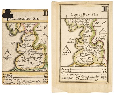 Lot 188 - Lancashire. Morden (Robert), Lancaster Sh. [1676]