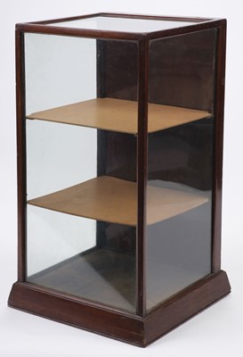 Lot 249 - Collector's Cabinet. An Edwardian tabletop collector's display cabinet