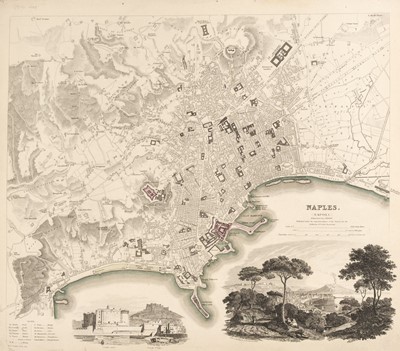 Lot 205 - S. D. U. K. A collection of approximately 105 maps, circa 1840