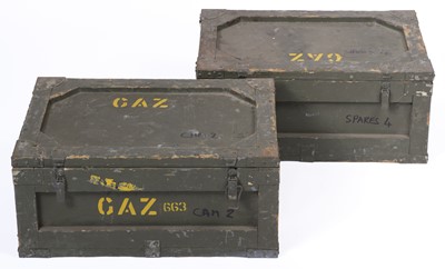 Lot 392 - Aerial Reconnaissance. An RAF F.95 air reconnaissance camera set by W. Vinten Ltd circa 1960s