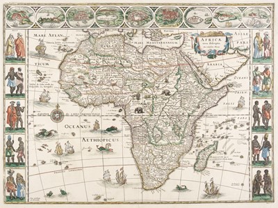 Lot 134 - Africa. Blaeu (Willem Janszoon), Africae nova descriptio..., circa 1640