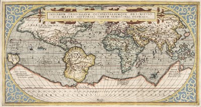 Lot 230 - World. Maffei (Giovanni), Indiarum orientalium Occidentaliumque Descriptio..., 1589