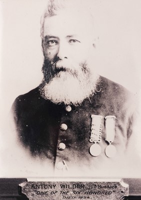 Lot 154 - Charge of the Light Brigade. Medals to Pte A. Wilder, 11th Hussars, a confirmed charger