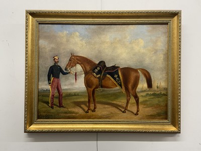 Lot 154 - Charge of the Light Brigade. Medals to Pte A. Wilder, 11th Hussars, a confirmed charger