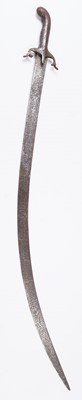 Lot 189 - Indo Persian. An Indian shamshir, 19th century