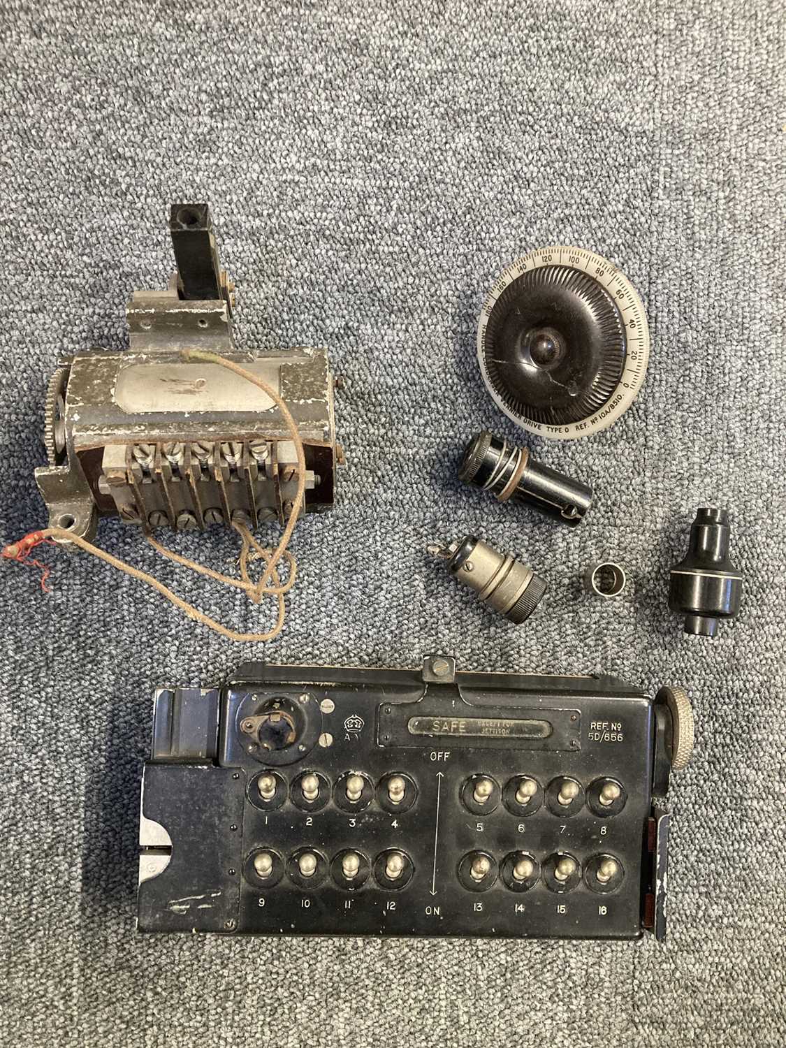 Lot 399 - Aviation Instruments. A WWII Lancaster bomb