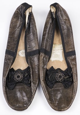 Lot 296 - Victoria (1819-1901), Queen of Great Britain & Ireland, 1837-1901. A pair of shoes...