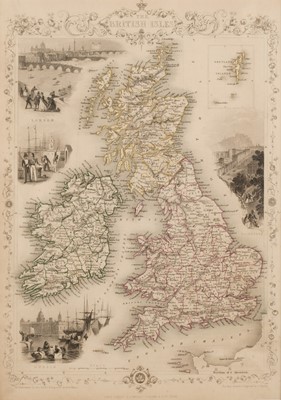 Lot 217 - Tallis (J. & F. publisher). A Collection of Ten Maps, circa 1850