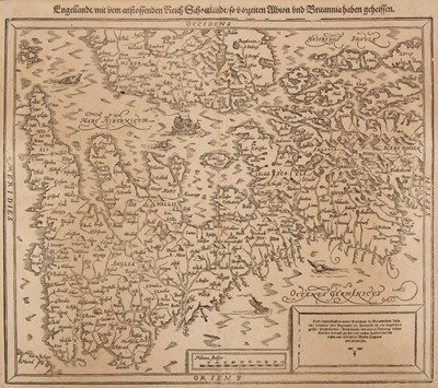 Lot 141 - British Isles. Munster (Sebastian), Engellandt mit dem Anstossenden Reich Schottlandt..., 1588