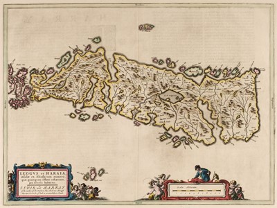 Lot 210 - Scottish Islands. Blaeu (J. & Pont T.), A Collection of Eight Maps, circa 1654
