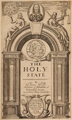 Lot 321 - Fuller (Thomas). The Holy State, 2nd edition, enlarged, Cambridge, 1648