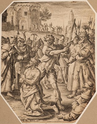 Lot 267 - Old Master Prints. An album of approximately 100 prints and engravings, 18th to 19th-century
