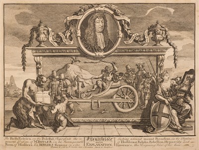 Lot 260 - Hogarth (William). Hudibras, set of 12 plates (complete), P. Overton, circa 1735