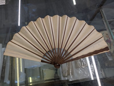 Lot 499 - Military School Fans. Five fans printed for ESM Saint-Cyr, France: 1911-1921, & 2 others