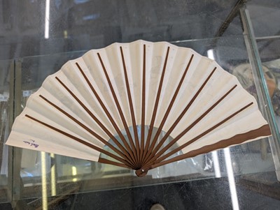 Lot 499 - Military School Fans. Five fans printed for ESM Saint-Cyr, France: 1911-1921, & 2 others