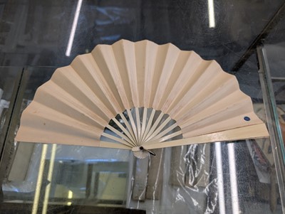 Lot 499 - Military School Fans. Five fans printed for ESM Saint-Cyr, France: 1911-1921, & 2 others