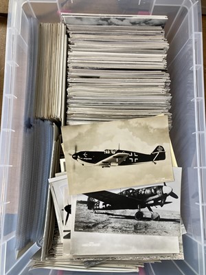 Lot 320 - Aviation Photographs. A collection of 900 + real aviation photographs and postcards