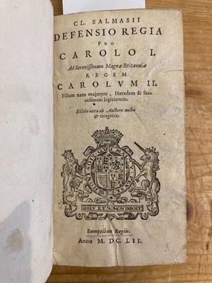 Lot 325 - Milton (John). Pro populo Anglicano Defensio contra Claudii anonymi..., 1652