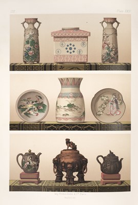 Lot 328 - Audsley (George Ashdown, & James Lord Bowes). Keramic Art of Japan, 1875..., and one other