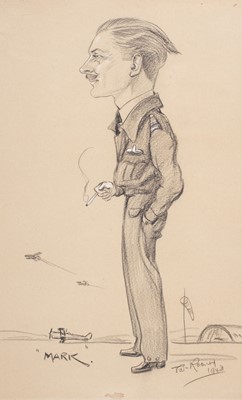 Lot 307 - Battle of Britain. Ephemera from the estate of Flight Lieutenant Maurice Mounsdon, 56 Squadron