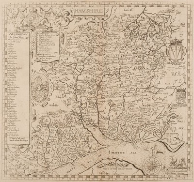 Lot 177 - Hampshire. Norden (John), Hamshire, John Overton, [1595 - 1695]