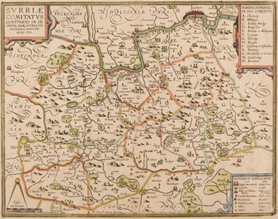 Lot 216 - Surrey. Smith (William), Surriae Comitatus..., P. Stent & J. Overton, 1670 - 1707