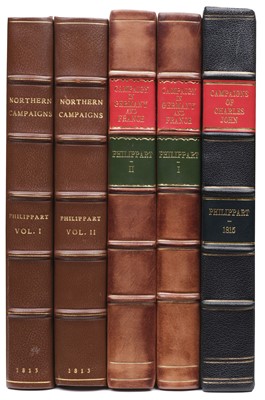 Lot 399 - Philippart (John). Northern Campaigns, 2 volumes, 1st edition, London: Patrick Martin, 1813