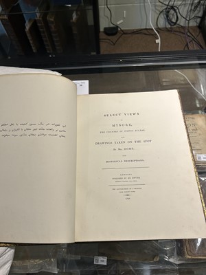 Lot 36 - Home (Robert). Select Views in Mysore, 1st edition, 1794