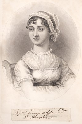 Lot 670 - Austen (Jane, 1775-1817). Signature, cut from a letter, no date