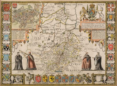 Lot 147 - Cambridge. Speed (John), Cambridgeshire Described..., J. Sudbury & G. Humble, circa 1627
