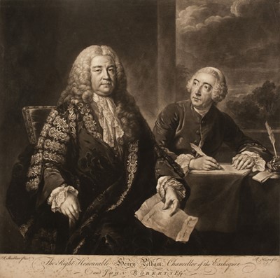 Lot 261 - Houston (Richard). A collection of 45 Portraits, circa 1770