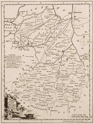 Lot 137 - British County Maps. A Collection of approximately 80 maps, 17th - 19th century