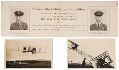 Lot 392 - Alcock (John, 1892-1919) & Brown (Arthur Whitten, 1886-1948).