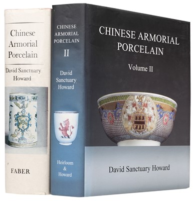 Lot 449 - Howard (David Sanctuary). Chinese Armorial Porcelain, 1974 and 2003